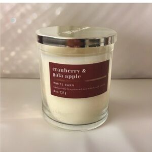 Bath & Body Works Single Wick Candle- Cranberry & Gala Apple (8oz)